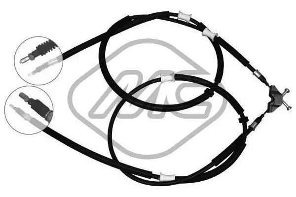 Cable Pull, parking brake (82523)