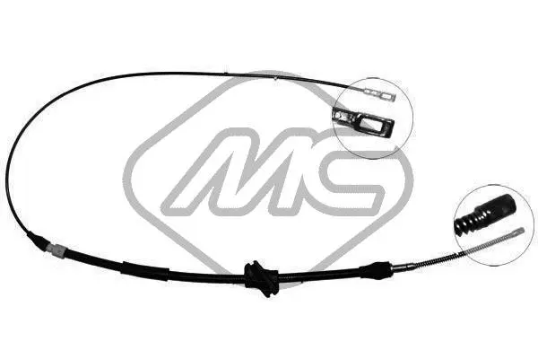 Cable Pull, parking brake (80549)