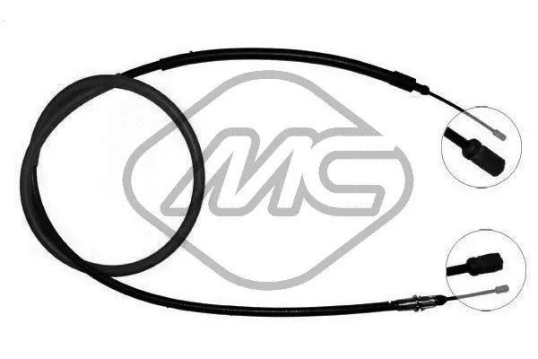 Cable Pull, parking brake (80832)