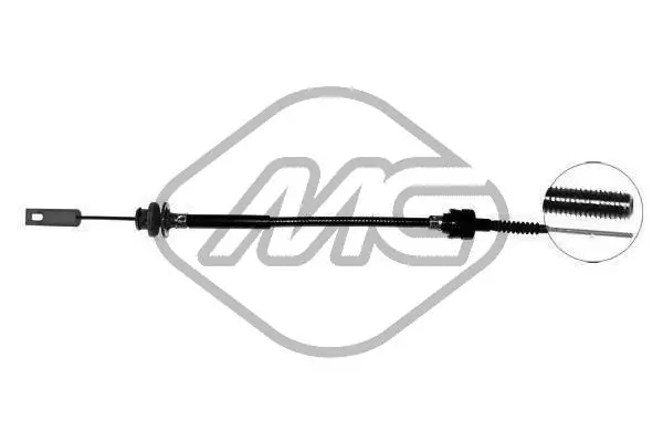 Cable Pull, clutch control (80415)