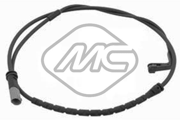 Warning Contact, brake pad wear (02085)