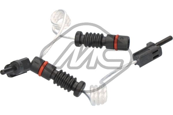 Warning Contact, brake pad wear (02098)