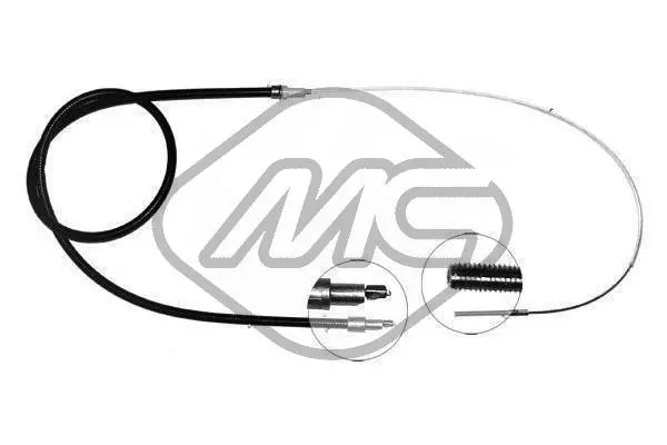 Cable Pull, parking brake (80648)