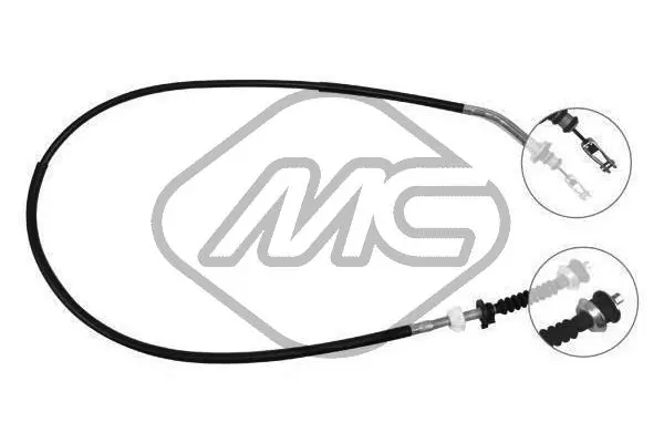Cable Pull, clutch control (81925)