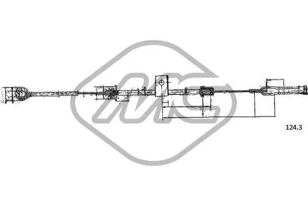 Cable, starter (81618)
