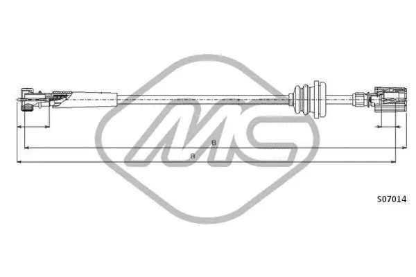 Speedometer Cable (81242)