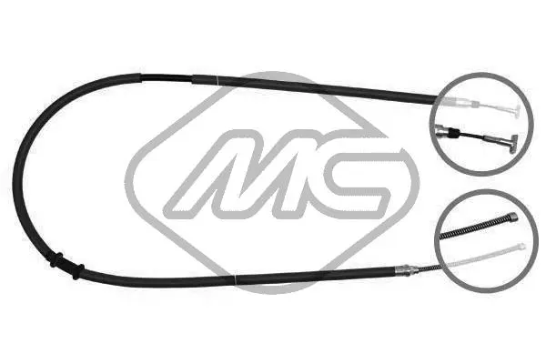 Cable Pull, parking brake (81356)