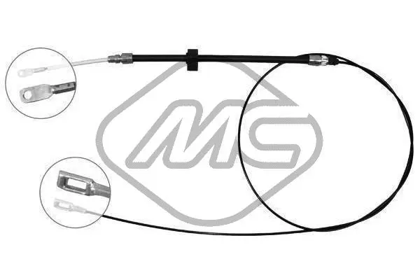 Cable Pull, parking brake (80083)