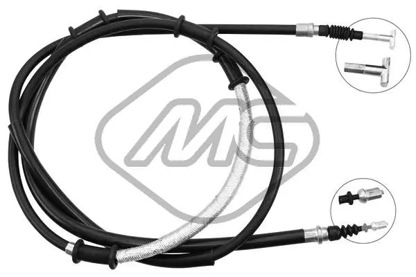 Cable Pull, parking brake (81341)