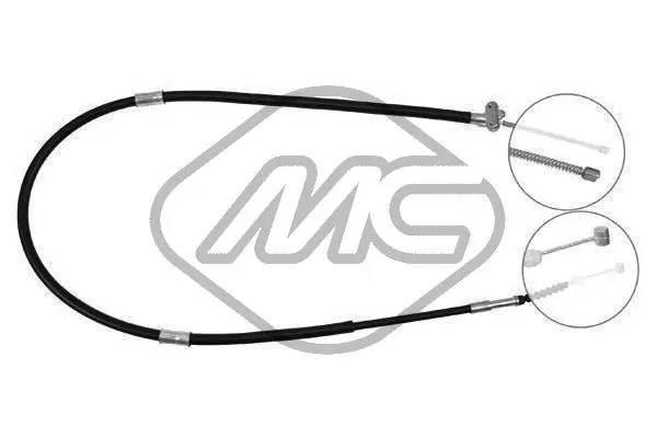 Cable Pull, parking brake (83460)
