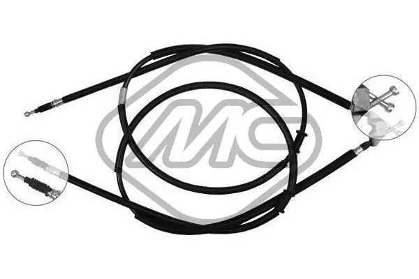 Cable Pull, parking brake (82525)