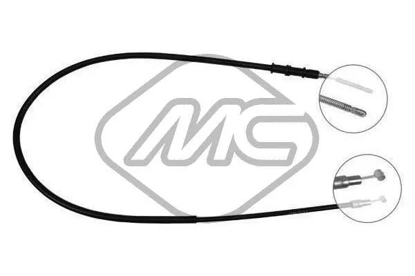 Cable Pull, parking brake (83910)