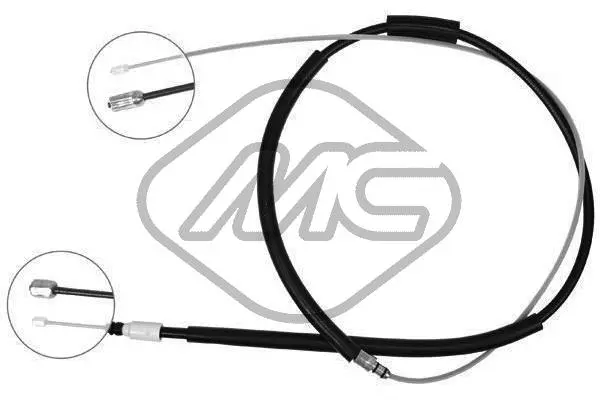 Cable Pull, parking brake (80166)