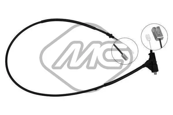 Cable Pull, parking brake (82820)