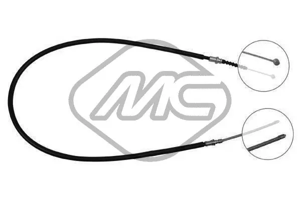 Cable Pull, parking brake (83954)