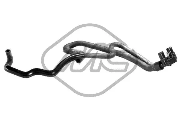 Hose, heat exchanger (heating) (08299)