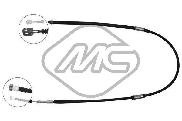 Cable Pull, parking brake (83456)