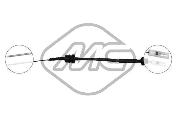 Cable Pull, clutch control (82059)