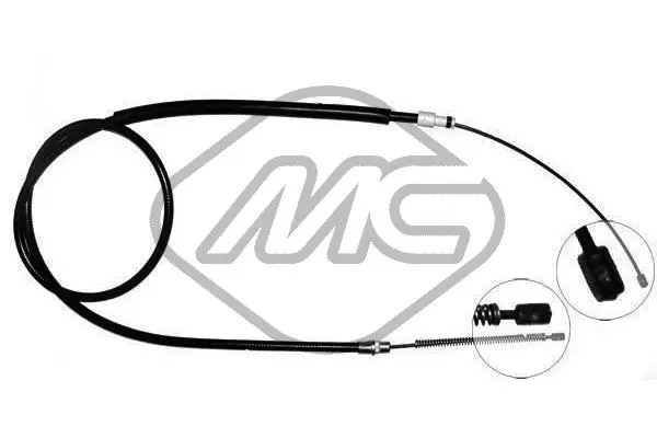 Cable Pull, parking brake (80245)