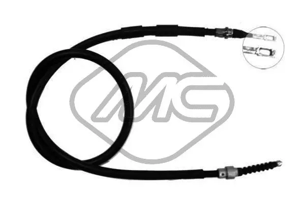 Cable Pull, parking brake (80218)