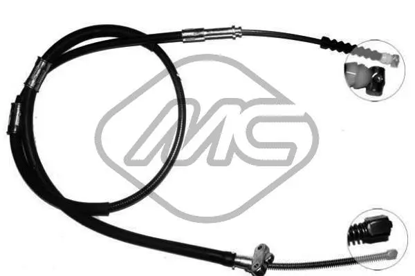 Cable Pull, parking brake (83417)