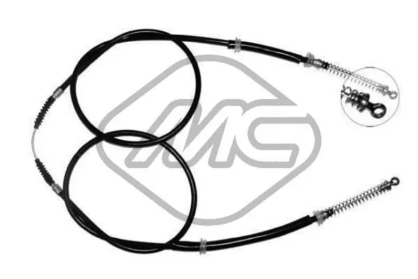 Cable Pull, parking brake (81282)