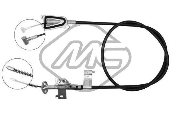 Cable Pull, parking brake (82336)