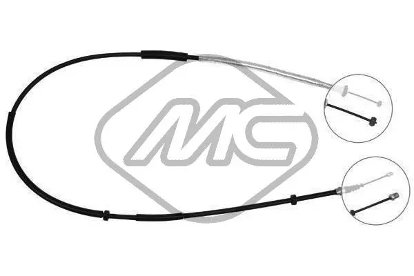 Cable Pull, parking brake (81337)