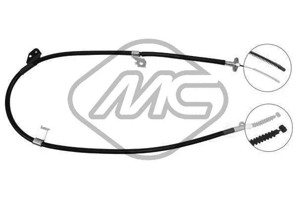 Cable Pull, parking brake (82311)