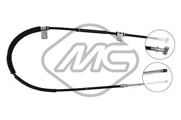 Cable Pull, parking brake (83324)
