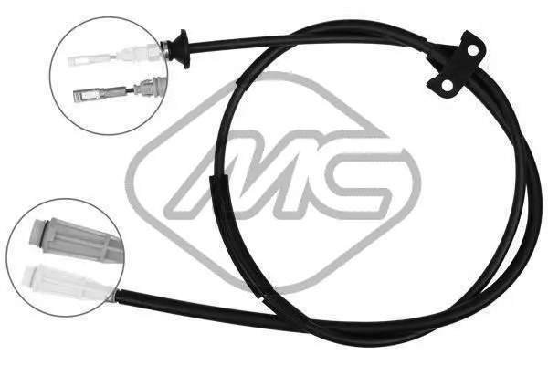 Cable Pull, parking brake (83580)