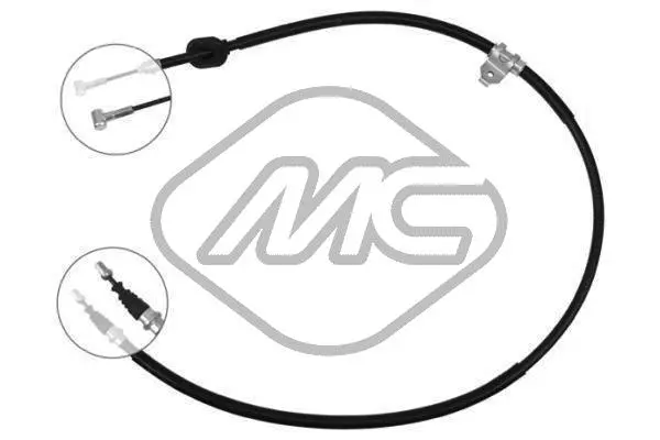 Cable Pull, parking brake (82094)