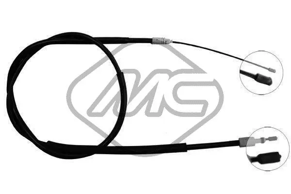 Cable Pull, parking brake (80827)