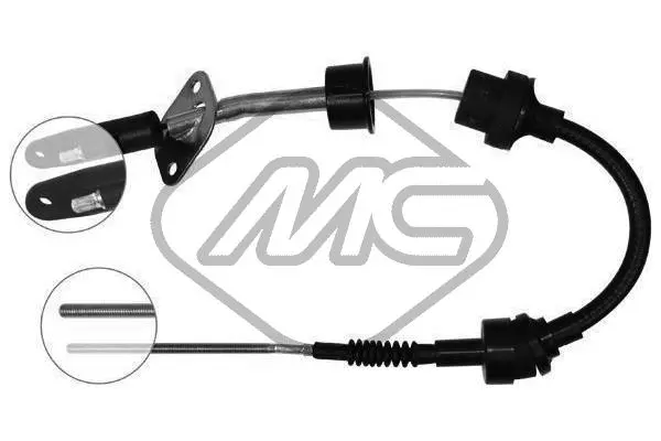 Cable Pull, clutch control (81124)