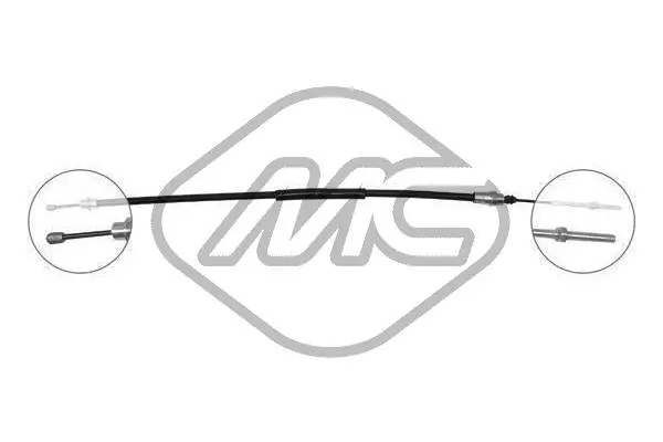 Cable Pull, parking brake (80343)