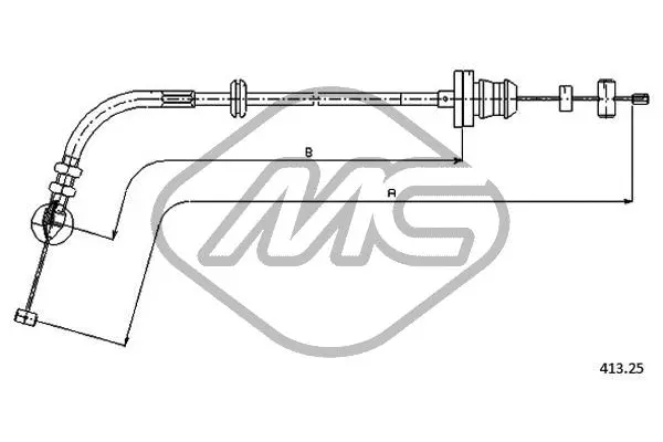 Accelerator Cable (81512)