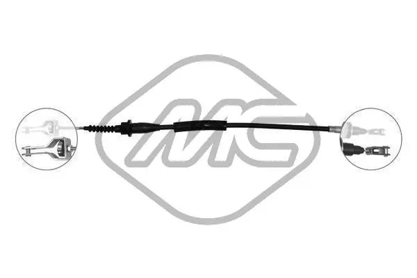 Cable Pull, clutch control (82280)