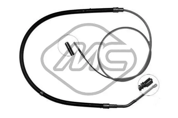 Cable Pull, parking brake (80399)