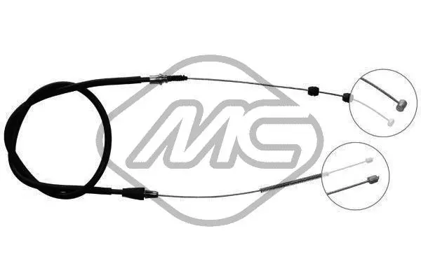 Cable Pull, parking brake (82552)