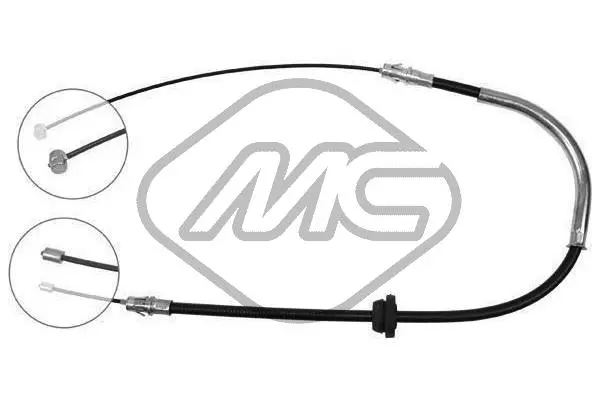 Cable Pull, parking brake (80199)