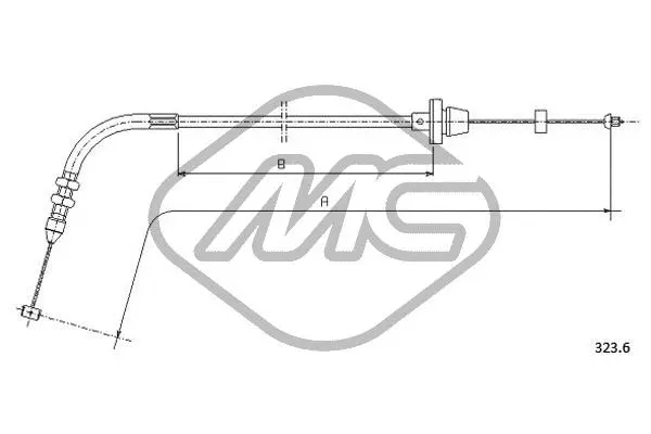 Accelerator Cable (81533)