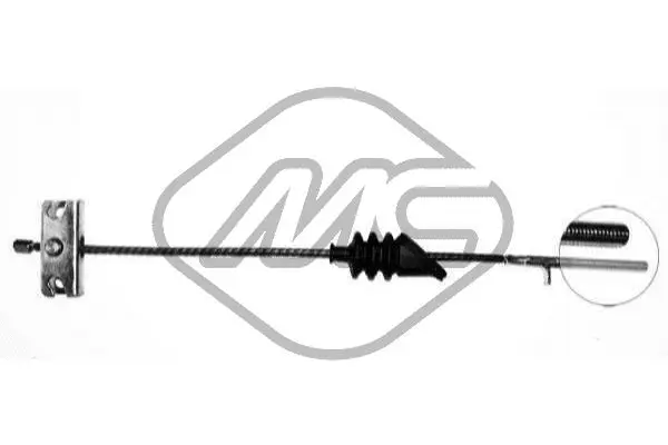 Cable Pull, parking brake (81278)