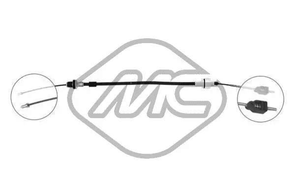 Cable Pull, clutch control (80150)