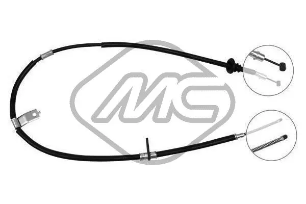 Cable Pull, parking brake (81975)