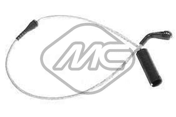 Warning Contact, brake pad wear (02126)