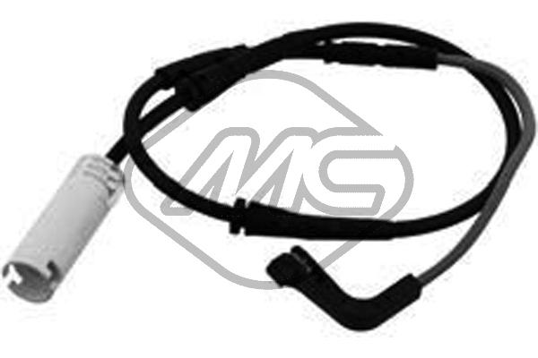 Warning Contact, brake pad wear (02088)