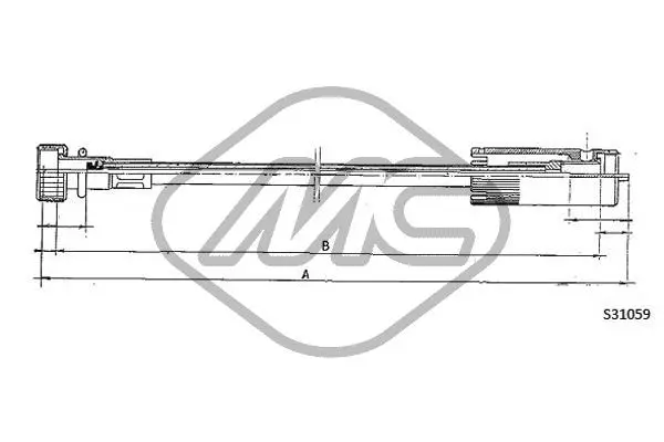 Speedometer Cable (83668)