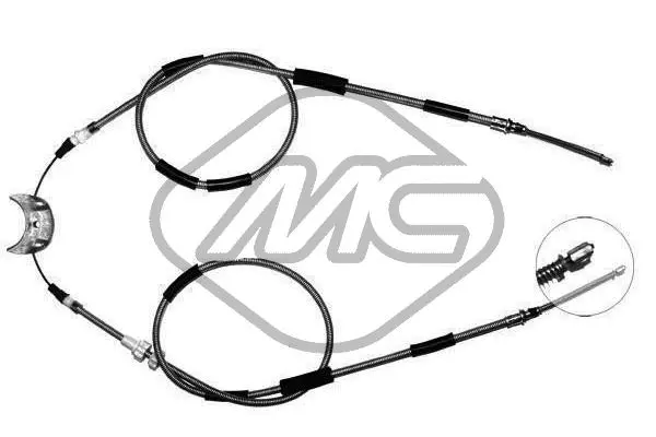 Cable Pull, parking brake (81762)
