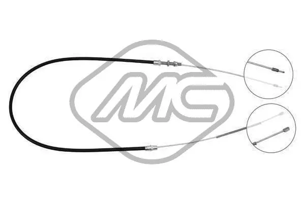 Cable Pull, parking brake (82768)