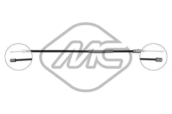 Cable Pull, parking brake (82824)